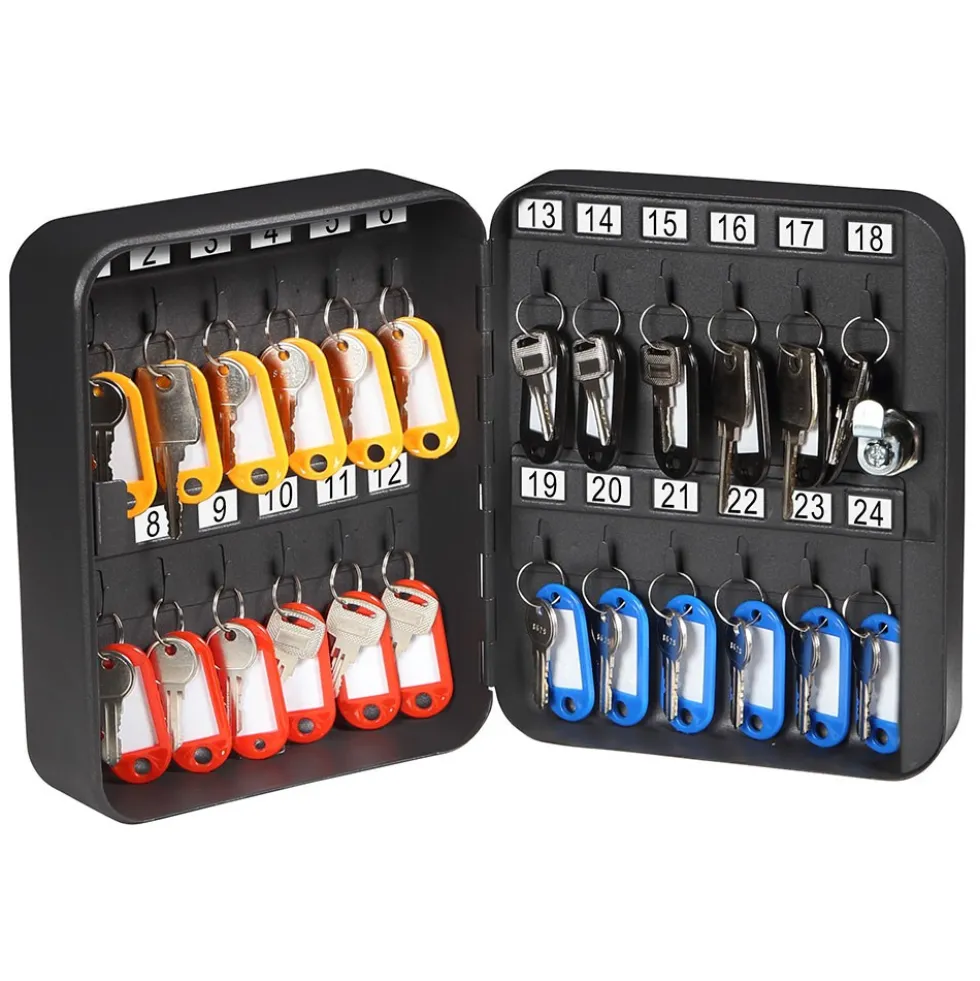 Honeywell 6105 24 Slot Key Box with Key Lock (24 Keys)
