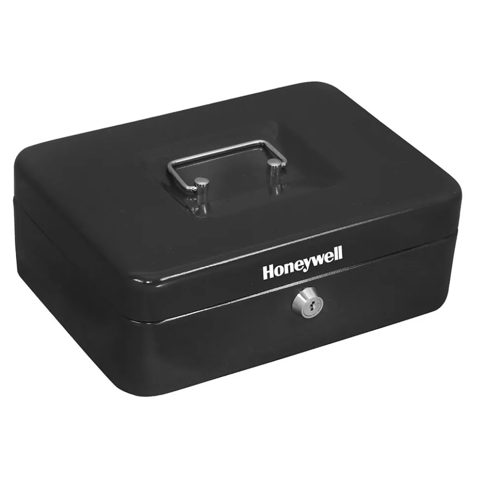 Honeywell 6202 Small Steel Cash Box (1 Bill/3 Coin Slots)