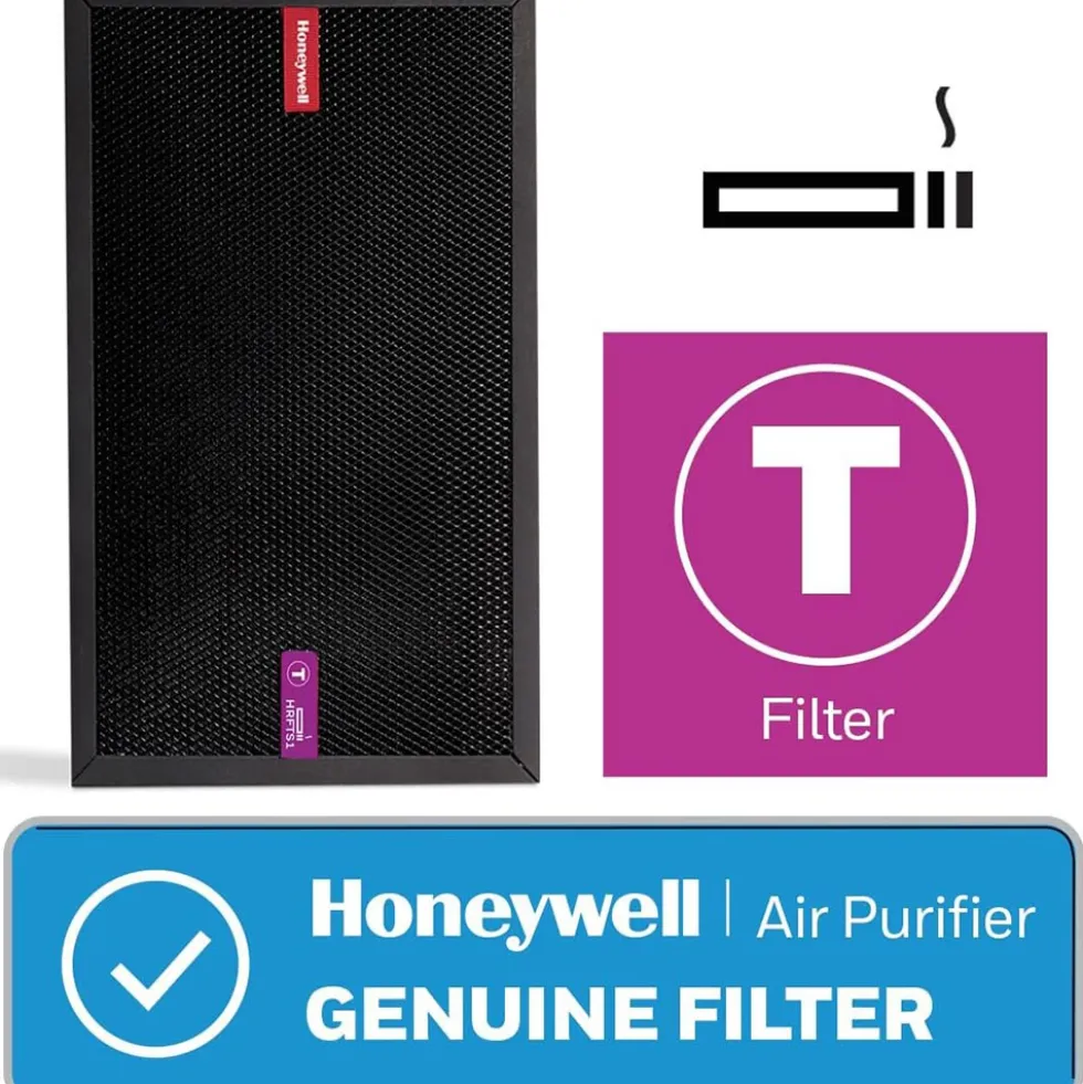 Honeywell Smoke Reducing T Filter for HEPA Tower Air Purifiers, HRFTS1
