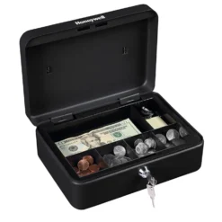 Honeywell 6112 Steel Cash Box (1 Bill / 5 Coin Slots)