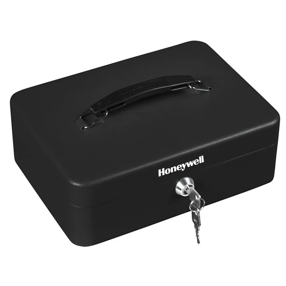 Honeywell 6112 Steel Cash Box (1 Bill / 5 Coin Slots)