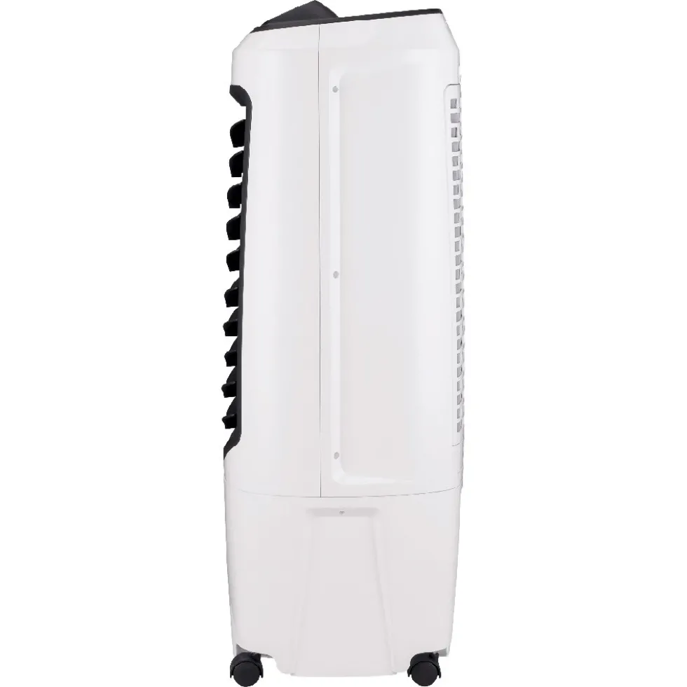 Honeywell TC10PEU Compact Evaporative Tower Air Cooler with Fan and Humidifier, Washable Dust Filter, 194 CFM - 2.6 Gallon Tank, White