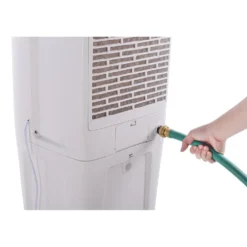 Honeywell TC50PEU Evaporative Tower Air Cooler with Fan and Humidifier, Washable Dust Filter, 588 CFM - 12.5 Gallon Tank, White