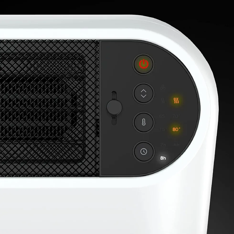 Honeywell ThermaWave 6 Ceramic Heater With Programmable Thermostat - White, HCE870W