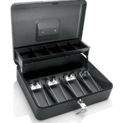 Honeywell 6213 Tiered CantiDoor Lever Cash Box (4 Bill/5 Coin Slots)