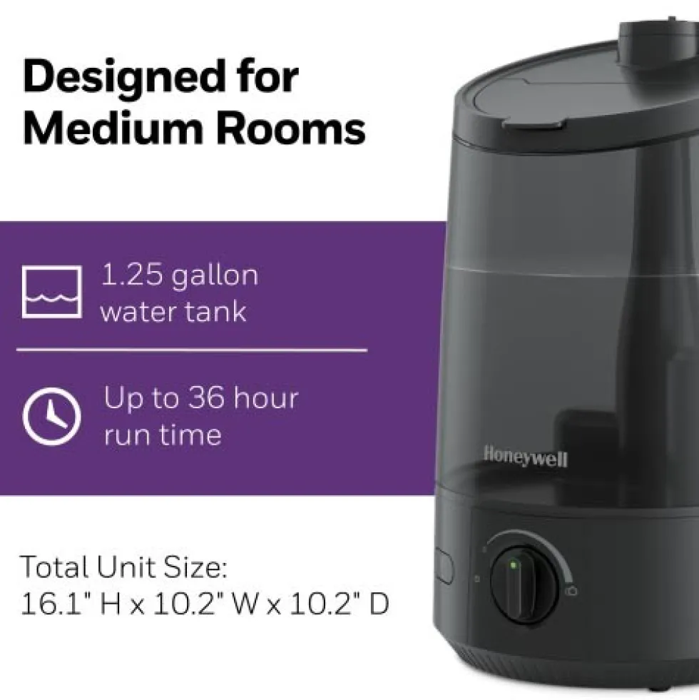 Honeywell Top Fill Ultrasonic Cool Mist Humidifier, HUL585B