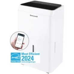 Honeywell TPFIT32AWK 32 Pint Smart Portable Dehumidifier with Alexa Voice Control