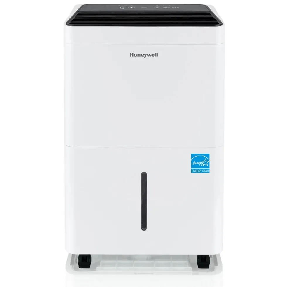 Honeywell TPFIT50AWK 50 Pint Smart Portable Dehumidifier with Alexa Voice Control