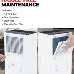 Honeywell TPFIT32WK 32 Pint Energy Star Portable Dehumidifier