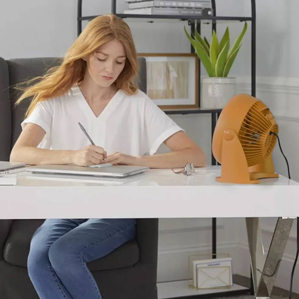 Honeywell TurboForce Power Fan and Air Circulator - Orange, HT900O