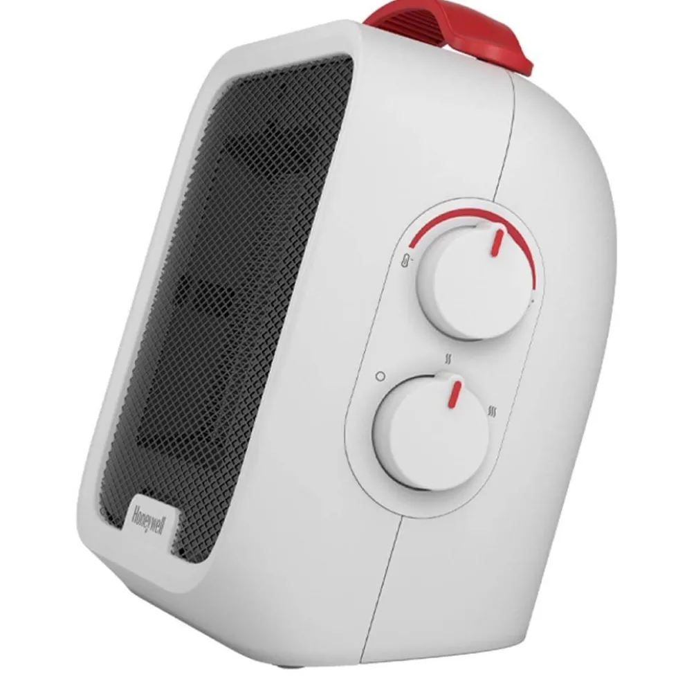Honeywell UberHeat 5 Ceramic Heater for Small Spaces - White, HCE210W