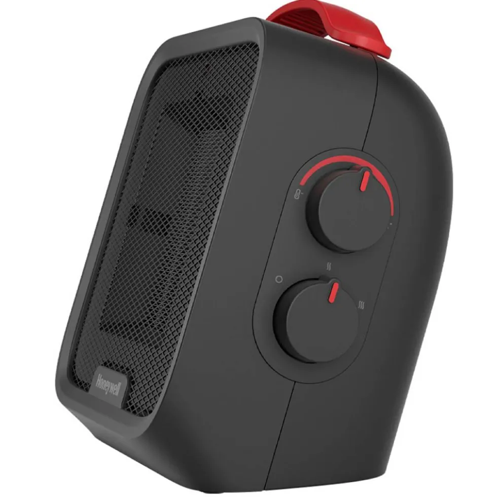 Honeywell UberHeat 5 Portable Ceramic Small Space Heater - Black, HCE210B