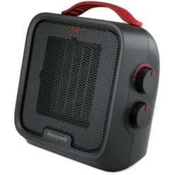Honeywell UberHeat 5 Portable Ceramic Small Space Heater - Black, HCE210B