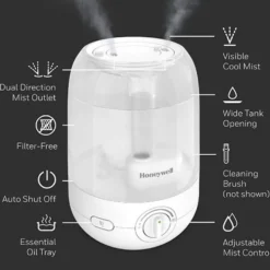 Honeywell Ultra Comfort Cool Mist Humidifier - White, HUL545W