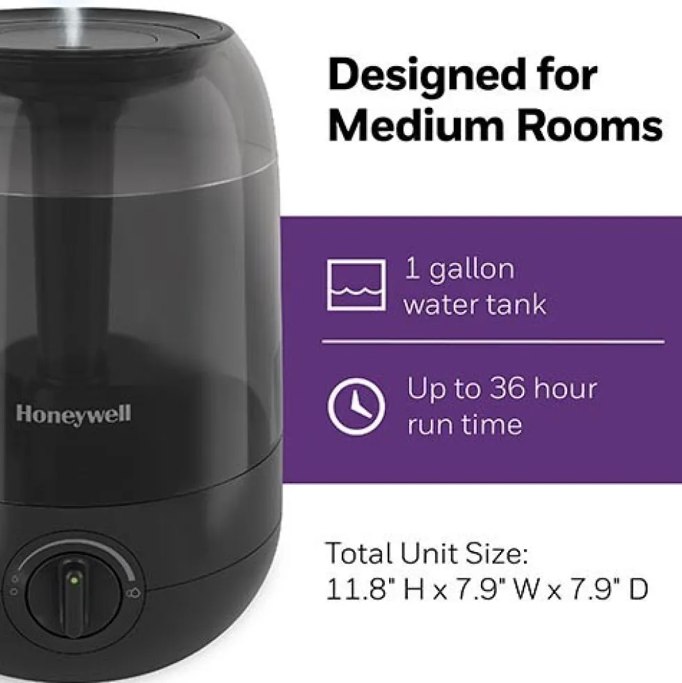 Honeywell Ultra Comfort Cool Mist Humidifier - Black, HUL545B
