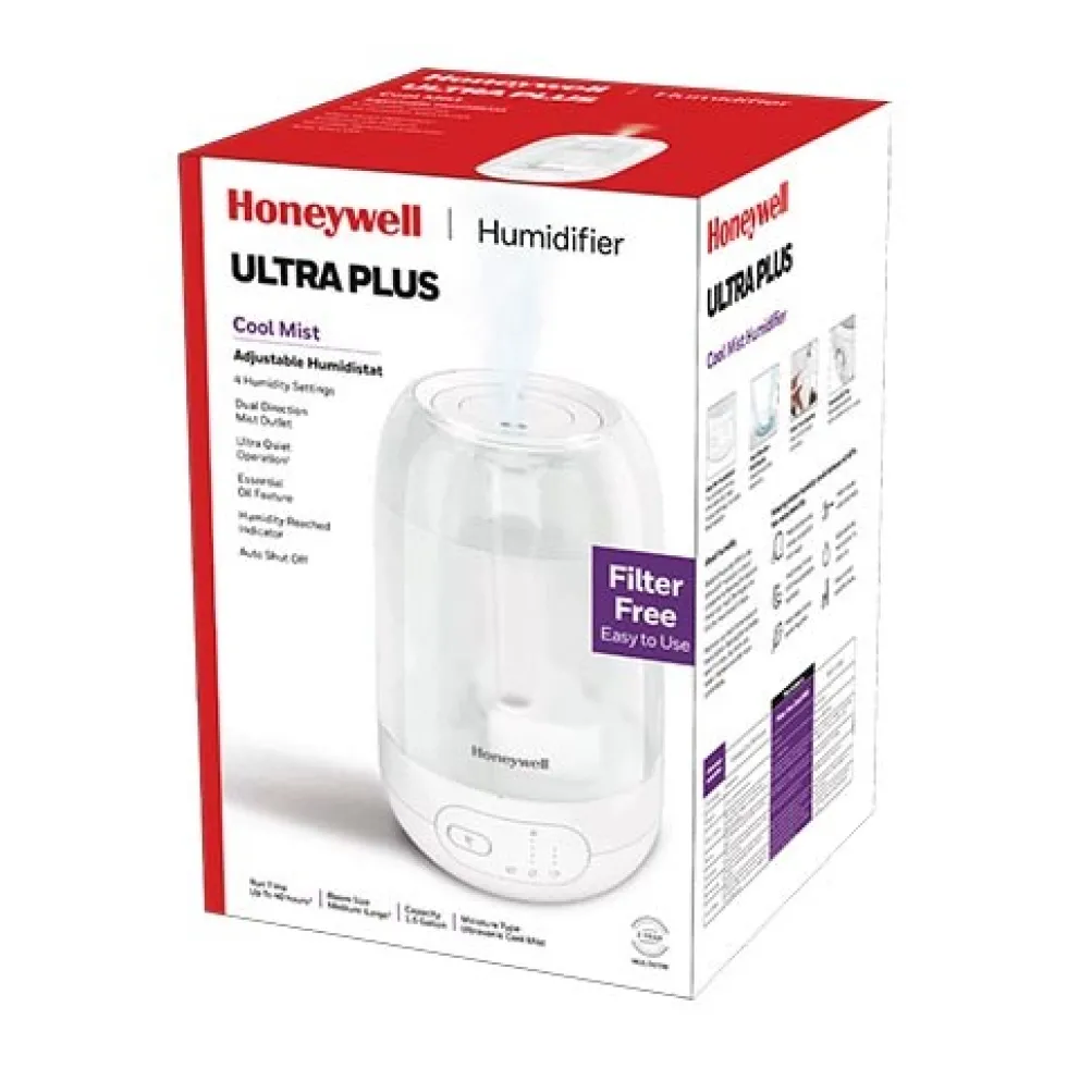 Honeywell Ultra Plus Cool Mist Humidifier - White, HUL565W