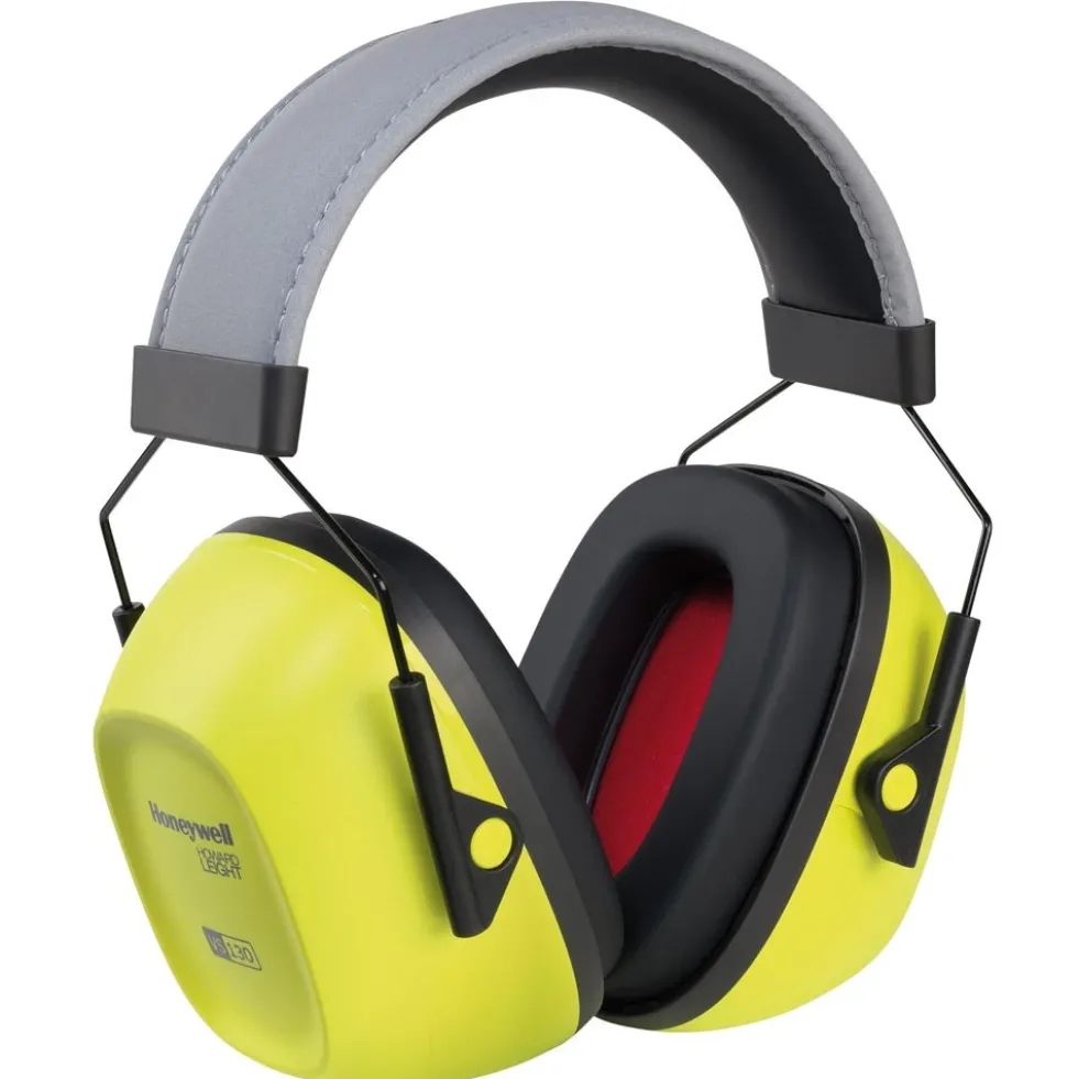 Honeywell VS130HV VeriShield Hi-Viz Yellow Over-The-Head Earmuff