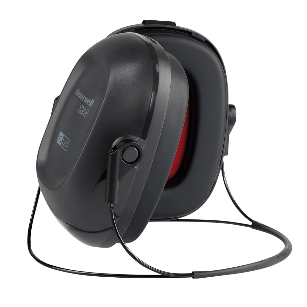 Honeywell VS110N VeriShield Black Behind-The-Neck Earmuff, NRR 22