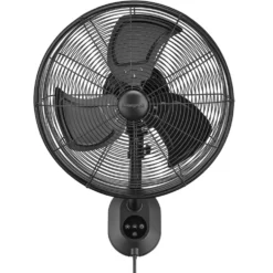 Honeywell Wall Mount Outdoor Oscillating Fan with Remote, 18 inch - 51919