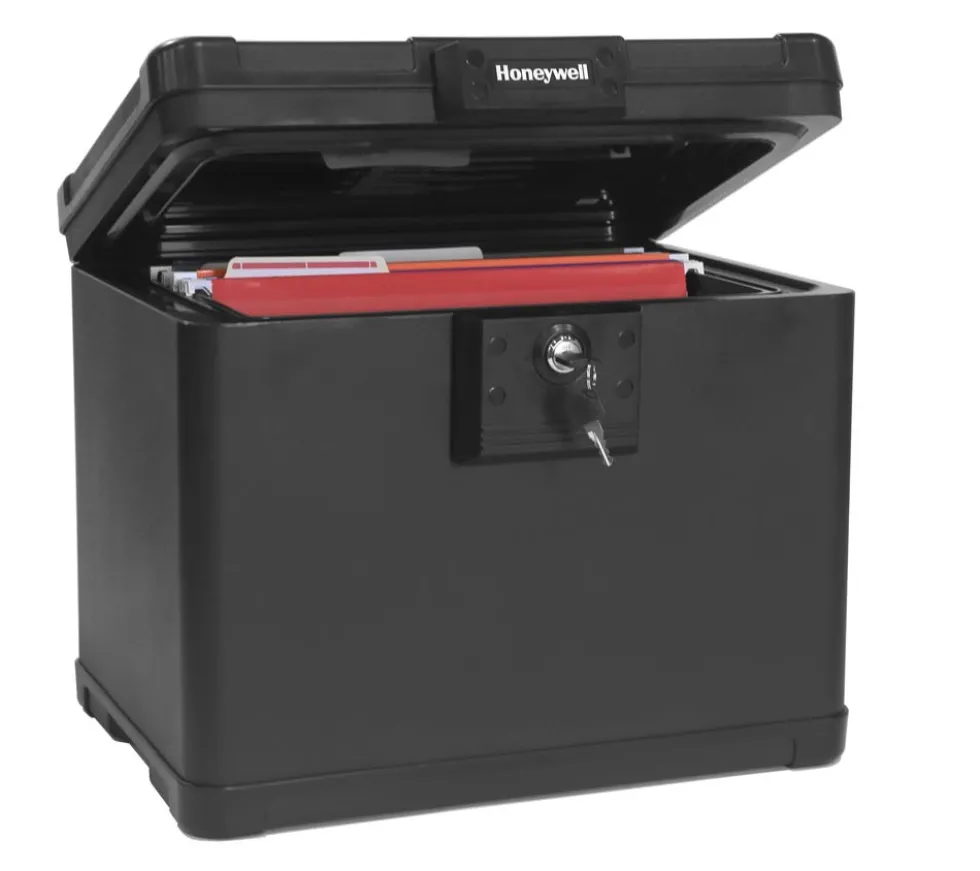 Honeywell Waterproof 30 Minute ETL Fire Resistant Letter Size File Chest - 1506 (.60 cu ft.)