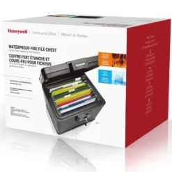 Honeywell Waterproof 30 Minute ETL Fire Resistant Letter Size File Chest - 1506 (.60 cu ft.)