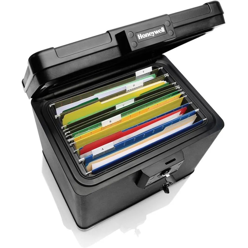 Honeywell Waterproof 30 Minute ETL Fire Resistant Letter Size File Chest - 1506 (.60 cu ft.)