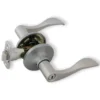 Honeywell Wave Privacy Door Lever, Satin Nickel, 8106302