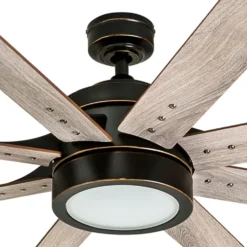 Honeywell Xerxes Indoor Ceiling Fan, Oil Rubbed Bronze, 62-Inch - 50609