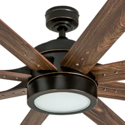 Honeywell Xerxes Indoor Ceiling Fan, Oil Rubbed Bronze, 62-Inch - 50609