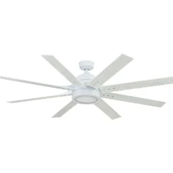 Honeywell Xerxes Indoor Ceiling Fan, Bright White, 62-Inch - 51628