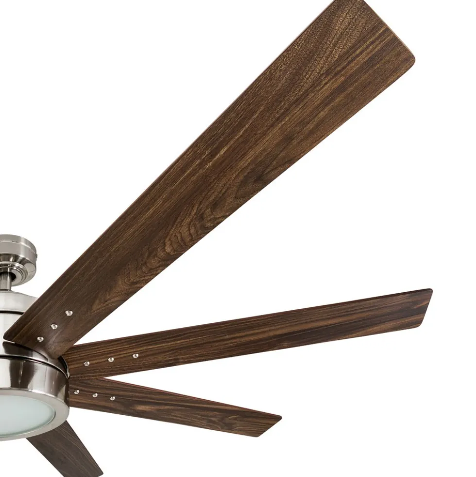 Honeywell Xerxes Indoor Ceiling Fan, Brushed Nickel, 62-Inch - 50608