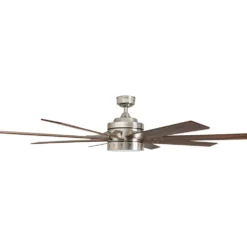 Honeywell Xerxes Indoor Ceiling Fan, Brushed Nickel, 62-Inch - 50608