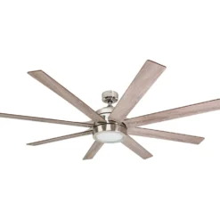 Honeywell Xerxes Indoor Ceiling Fan, Brushed Nickel, 62-Inch - 50608