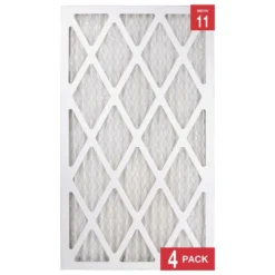 Honeywell 14x25x1 High Efficiency Allergen MERV 11 Air Filter, 4 Pack