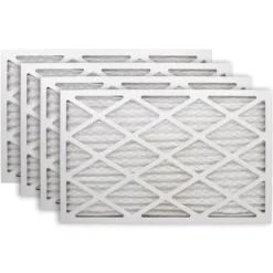 Honeywell 16x25x1 Standard Efficiency Allergen MERV 8 Air Filter, 4 Pack