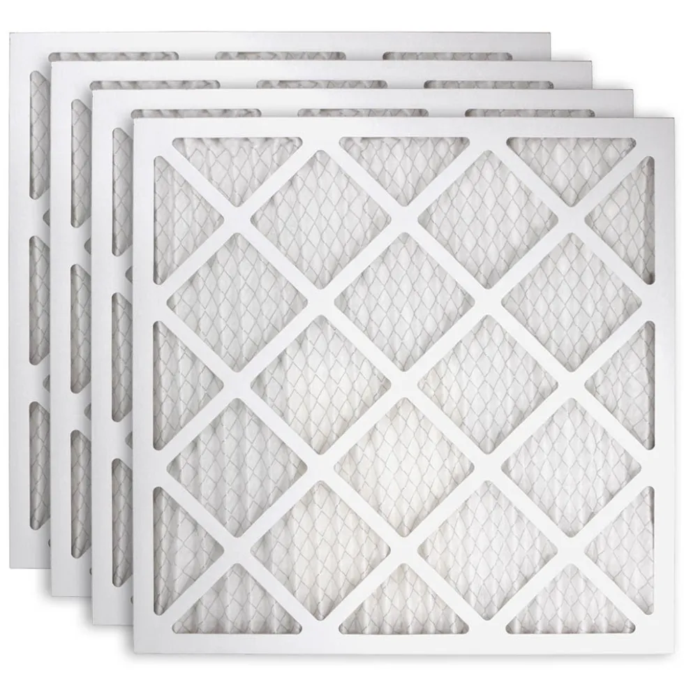 Honeywell 20x20x1 Standard Efficiency Allergen MERV 8 Air Filter, 4 Pack