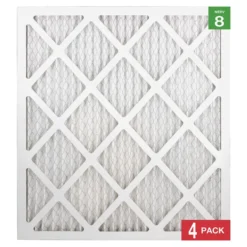 Honeywell 18x20x1 Standard Efficiency Allergen MERV 8 Air Filter, 4 Pack