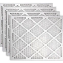 Honeywell 20x24x1 Standard Efficiency Allergen MERV 8 Air Filter, 4 Pack