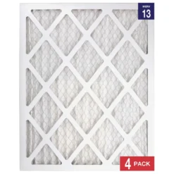 Honeywell 16x20x1 Ultra Efficiency Allergen MERV 13 Air Filter, 4 Pack