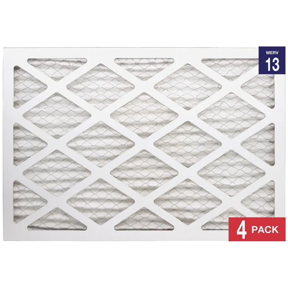 Honeywell 14x20x1 Ultra Efficiency Allergen MERV 13 Air Filter, 4 Pack