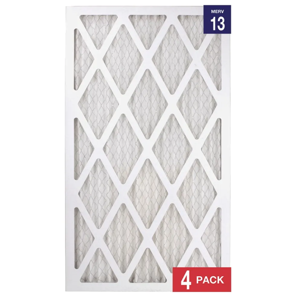 Honeywell 14x25x1 Ultra Efficiency Allergen MERV 13 Air Filter, 4 Pack