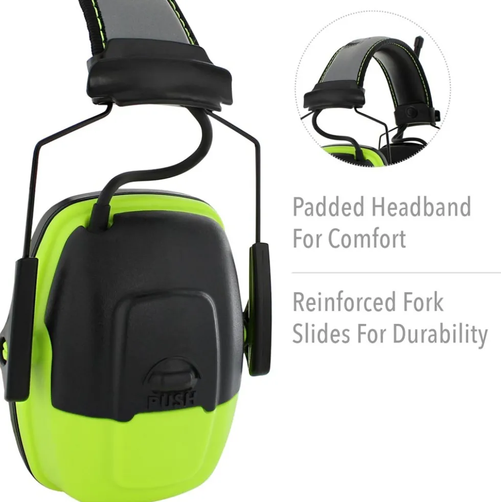 Howard Leight by Honeywell Sync Hi-Visibility Digital AM/FM Radio Earmuff