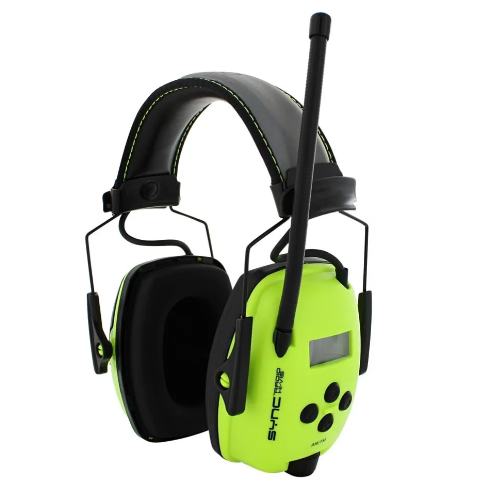 Howard Leight by Honeywell Sync Hi-Visibility Digital AM/FM Radio Earmuff