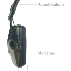 Howard Leight Electronic Ear Protection for Shooting with Safety Glasses Bundle