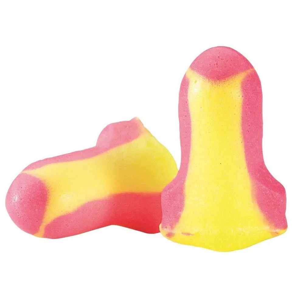 Howard Leight Laser-Lite Contoured T-Shape Polyurethane Foam Uncorded Earplugs, 2000 Pairs
