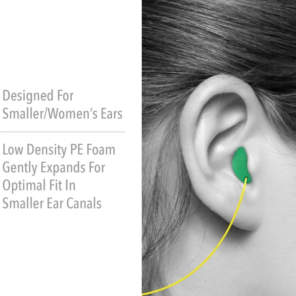 Howard Leight MAXIMUM LITE Contoured T-Shape Polyurethane Foam Corded Earplugs, 1000 Pairs