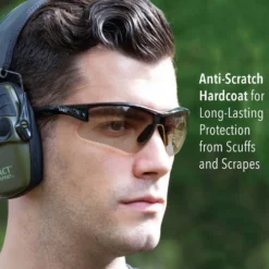 Howard Leight Shooting Safety Bundle with Impact Sport Electronic Earmuff and Genesis Safety Eyewear