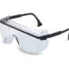 Uvex by Honeywell Astrospec 3001 Gunmetal Safety Glasses with Clear Anti-Fog/Anti-Scratch/Hard Coat Lens - S2500