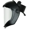 Uvex by Honeywell Bionic Face Shield with Hard Hat Adapter and Clear Polycarbonate Anti-Fog/Hardcoat Visor - S8515