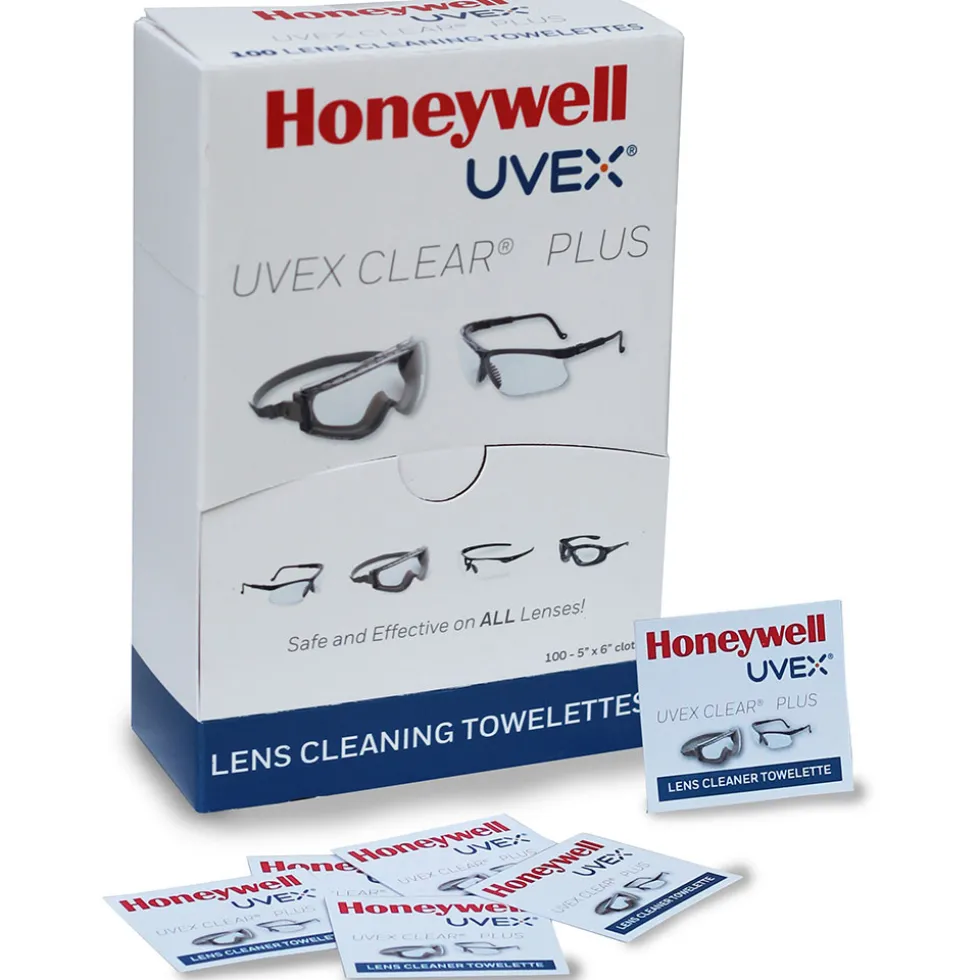 Uvex by Honeywell Clear Plus Towelettes - S470